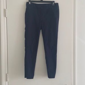 Navy skinny dress pants